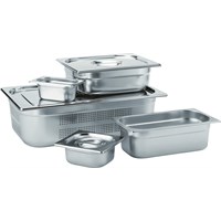 Stainless Steel GN 1/9 Handled Lid