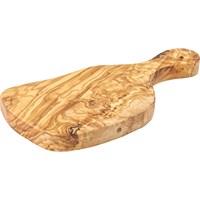 Wooden Olive Board Handled 25cm 10in