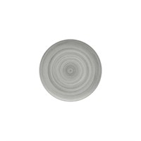 Plate Flat Coupe Modern Rustic Grey 15cm