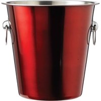 Wine Ice Bucket Red 21.5 X 20.5cm