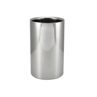 Polished St/St Wine Cooler 12 � x 20cm H