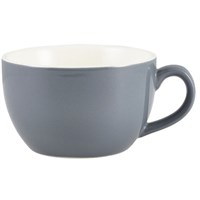 Royal Genware Bowl Shaped Cup 25cl Grey