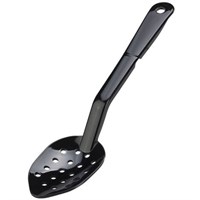 Spoon Serving Black Perforate 28cm 11in