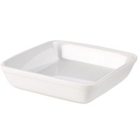 Square Roaster China White 16cm