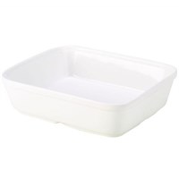 Rectangular Roaster China White 24.5x20x6.5cm