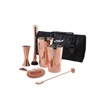 Copper Cocktail Bar Kit 7pcs