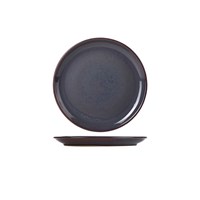 Terra Stoneware- Rustic Blue Coupe Plate 27.5cm