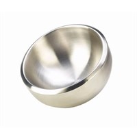 Bowl Double Walled Dual Angle Steel 24cm