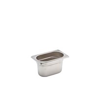 Gastronorm Pan 1/9 100mm Deep Steel