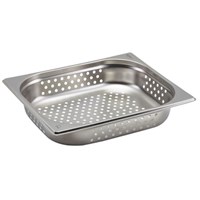 Perforated St/St Gastronorm Pan 1/2 - 65mm