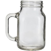 Genware Glass Mason Jar 50cl / 17.5oz