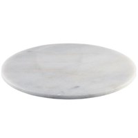 Platter White Marble 33cm