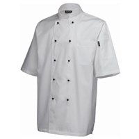 Superior  Jacket (Short Sleeve)White L Size