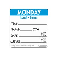 Label MON 5cm sq UltraRemovable Food