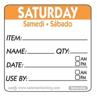 Label SAT 5cm sq UltraRemovable Food