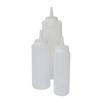 Squeeze Bottle 12oz 35cl Clear