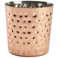 Serving Cup Hammered Copper 8.5 x 8.5cm