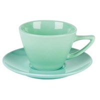 Saucer China Green Doubled Wall 16cm