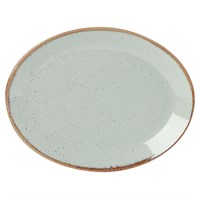 Oval Plate Stone 30cm 12in