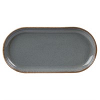 Plate Oval Storm Narrow 30 x 15cm