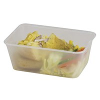 Microwaveable Container & Lid 100cl