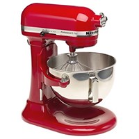 KitchenAid HD Mixer Red 6.9L 500W Red