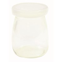 Single Serve Glass Jar With Lid 120ml