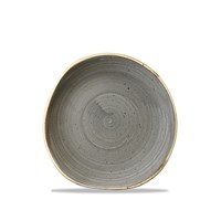 Plate GreyStonecast Trace 7.25in