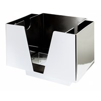 Bar Caddy Organiser 3 Section Chrome Plastic