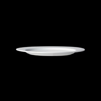 Plate Flat Rimme White China 27cm 10.6in
