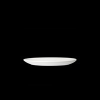 Plate Oval Coupe White China 20.25cm 8in