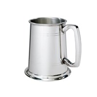 Double Lined Pewter Tankard 1 Pint