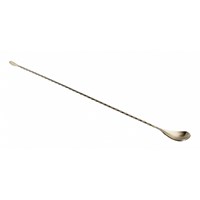 Mixing Spoon Knob End 45cm Antique Brass