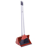 Lobby Pan and Broom Red Set