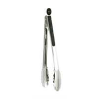 Tongs Long Grill 30cm Black Handle