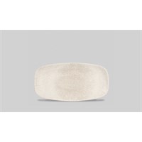 Plate Oblong Raku Agate Grey 30 x 15.3 cm