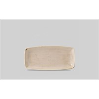 Nutmeg Cream Square Oblong Plate 11.75in