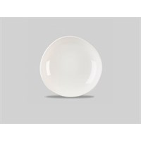 Bowl Round Organic White 25.3cm 10in