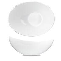 Bowl Melamine White Moonstone 25cm