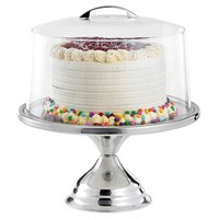 Cake Stand Stainless Steel 17cm Unassembled