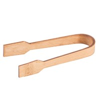 Tong Bamboo Paddle Natural 9cm