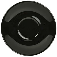 Saucer Black China 13.5cm