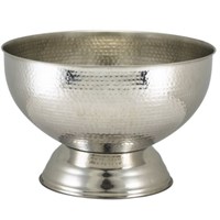 Hammered Steel Champagne Bowl 36cm