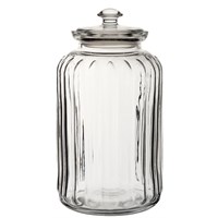 Storage Jar Viva Ribbed  250cl  88oz