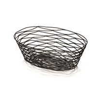 Basket Artisan Oval Black