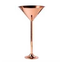 Copper Martini Bottle Holder with Stand