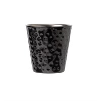 Hammered Black Nickel Double Wall Tumbler 25.5cl
