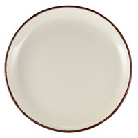Terra Stoneware Sereno Brown Coupe Plate 27.5cm