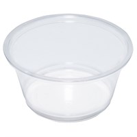 Clear Pot for Sauce 2oz 6cl