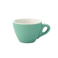 Cup Flat White Green 16cl 5.5oz